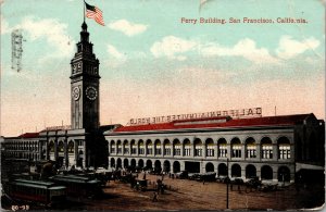 Vtg 1910s Perry Building San Francisco California CA Old Antique Postcard