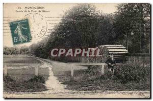 Montgeron Old Postcard Entree Forest of Senart
