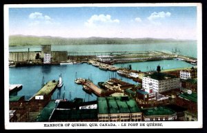 Quebec Harbour of Quebec - Le Port De Quebec by Librairie Garneau Ltee - WB