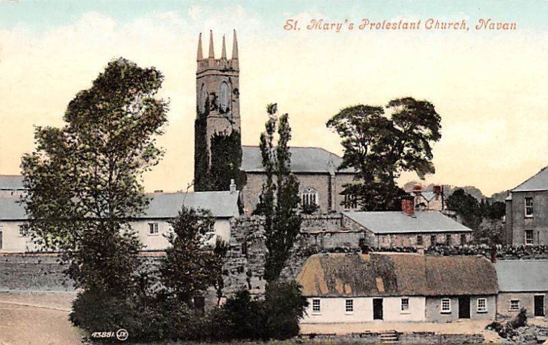 St Mary's Protestant Church Navan Ireland Unused 