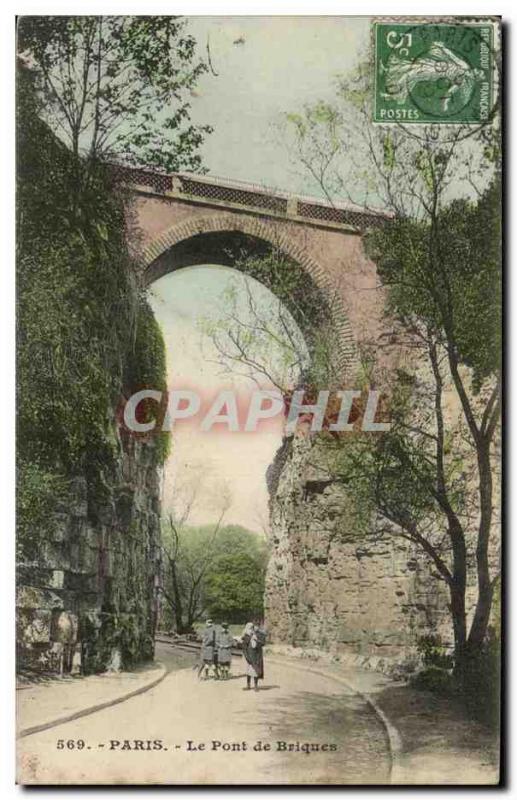 Paris Postcard The Old Brick Bridge