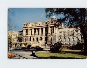 Postcard Library of Congress Washington DC USA