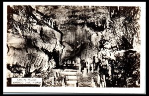 1930s Crystal Palace Marengo Cave IN Grogan Real Photo Postcard