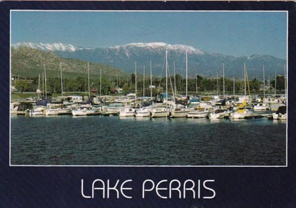 California Lake Perris Marine Area