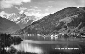 Lot189 zell am see mit kitzsteinhorn austria real photo salzburg