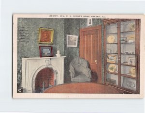 Postcard Library, Gen. U. S. Grant's Home, Galena, Illinois