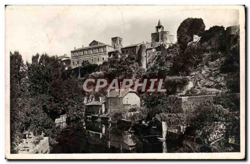 VINTAGE POSTCARD Parthenay Slopes Of St Paul