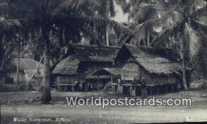 Real Photo Malay Kampong Malaysia Unused 