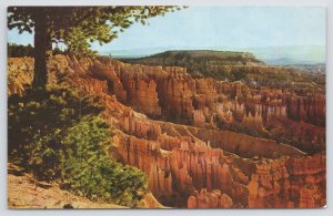 State View~Air View Bat Mesa & Queens Garden Bryce Canyon Park~Vintage Postcard