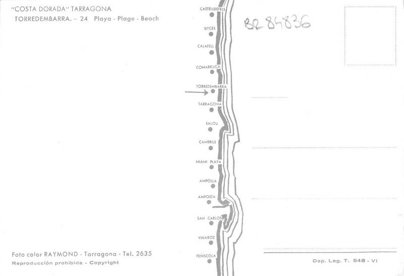BR84836 torredembarra playa tarragona spain