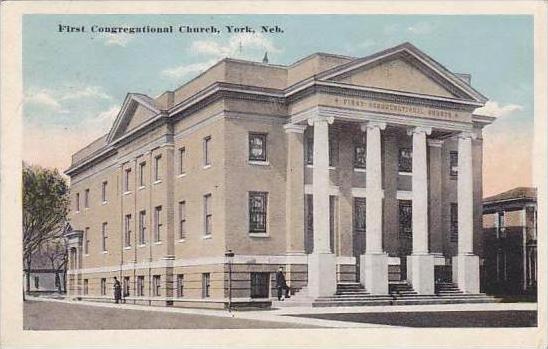 Nebraska York First Congregational Church