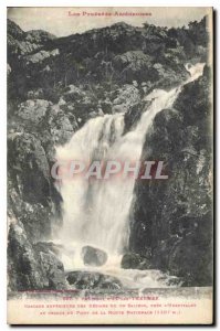 Postcard Old Ax Surrounding the upper Spa Cascade Bezines or Salians