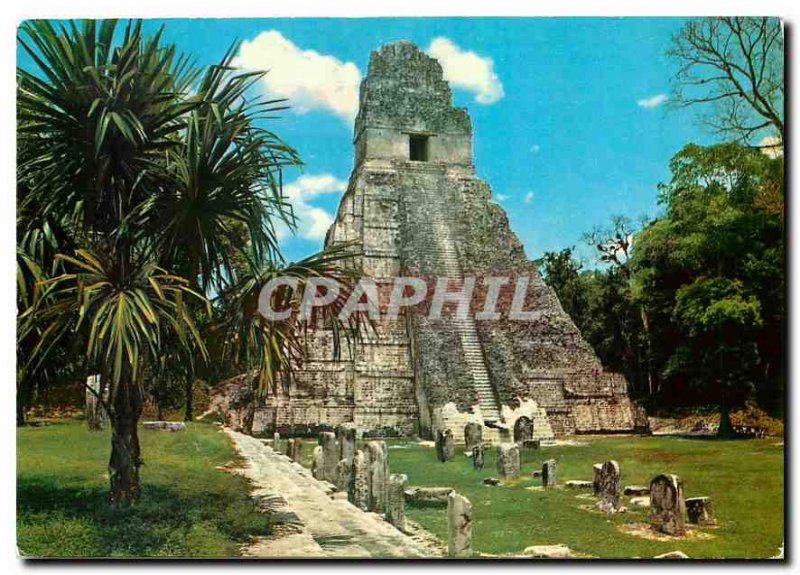 Postcard Modern Templo Gran Jaguar Tikal Peten Guatemala