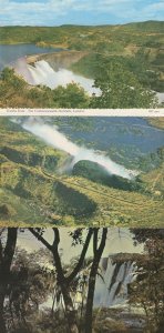 Kariba Dam Victoria Falls Eastern Cataract x Rhodesia Postcard s