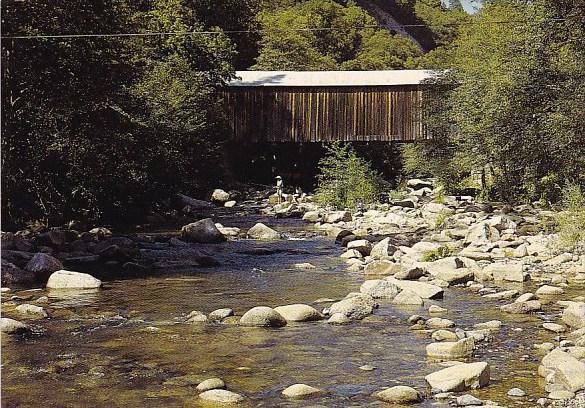 Oregon Creek Covered Bridge Grass Valley California