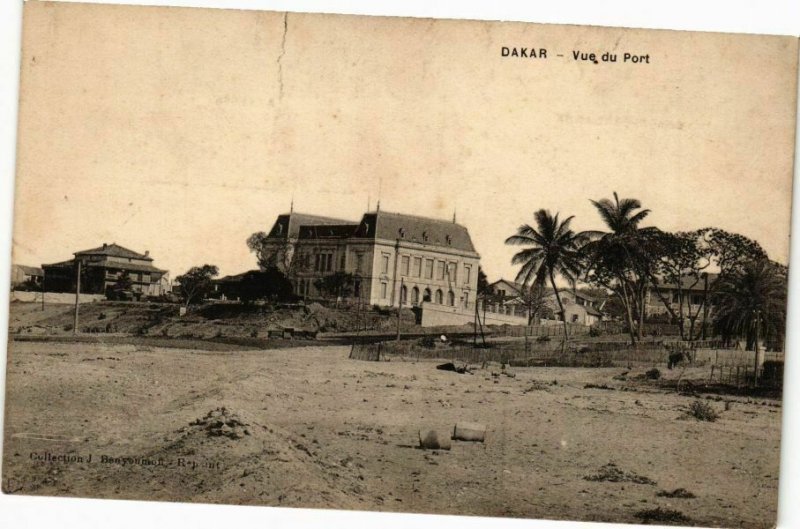 CPA AK Senegal-Dakar-Vue du Port (235709)