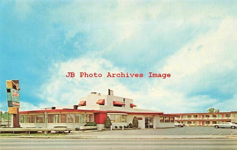 OH, Columbus, Ohio, Explorers' Restaurant, Exterior, Dexter Press No 13850-C