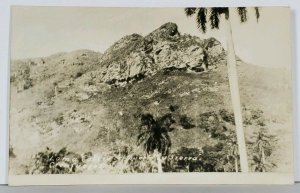 Cuba La Sierra Cienfuegos, Peak RPPC Real Photo Postcard K2