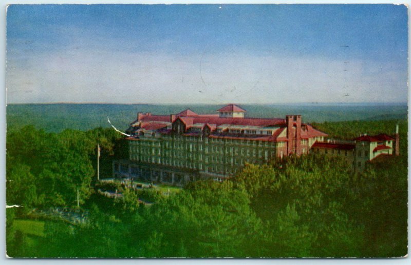 Aerial View of North Side of The Inn - Buck Hill Falls in Poconos - Pennsylvania 