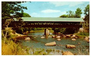 New Hampshire Hopkinton Rowell's Covered Bridge