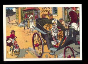 ad3991 - Fry's Cocoa - Milk Chocolates, Cartoon Comedy - Modern Advert postcard