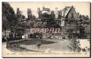 Old Postcard Paris Hotel Cluny