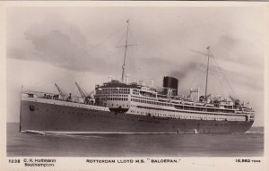 Postcard RPPC Rotterdam Lloyd MS Baloeran