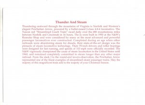 Powhattan Arrow, Coach Railway Train, Mountains Virginia