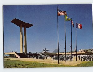 Postcard Monument to the Dead of World War II, Rio de Janeiro, Brazil