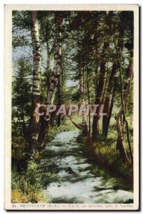 Old Postcard Beauvezer One of the woods Near the Verdon