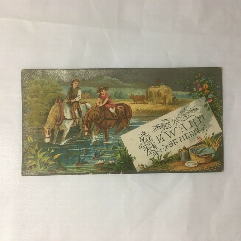 A J Fouch & Co Supplies Educational Art Publishers Victorian Sample Card  24