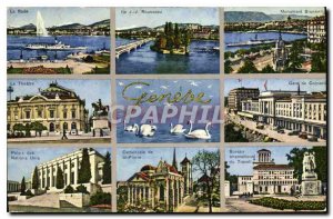 Old Postcard Geneve La Rade