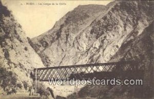 Les Gorges de la Chiffa Blida, France, Carte, Writing on back 