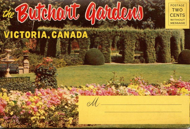 Folder - Canada, Victoria British Columbia. Butchart Gardens    18 views + na...