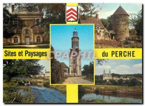 Postcard Modern sites and landscapes of Perche Monastery Val drill God's Chur...