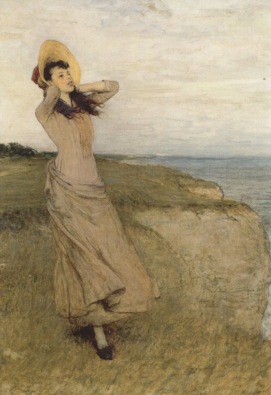 William Quiller Orchardson On The North Foreland Painting Postcard