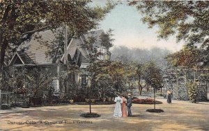 A Corner Of Elitch Gardens Amusement Park Denver Colorado 1908 postcard