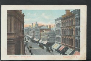 Warwickshire Postcard - New Street, Birmingham    RS19548