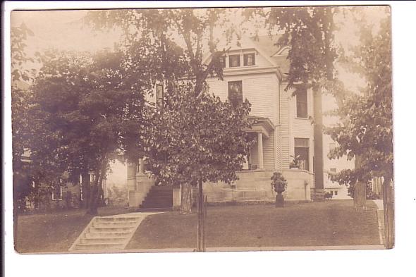 Real Photo, House with Trees, Toronto, Ontario?,