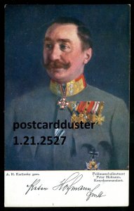 h3297 - AUSTRIA MILITARY 1910s General Peter Hofmann. Medals