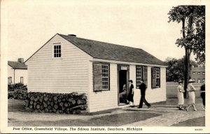 Michigan Dearborn Greenfield Village Post Office Curteich