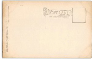 RPPC Cement Bridge Fox River BATAVIA, ILLINOIS 1910s C.R. Childs Photo Postcard