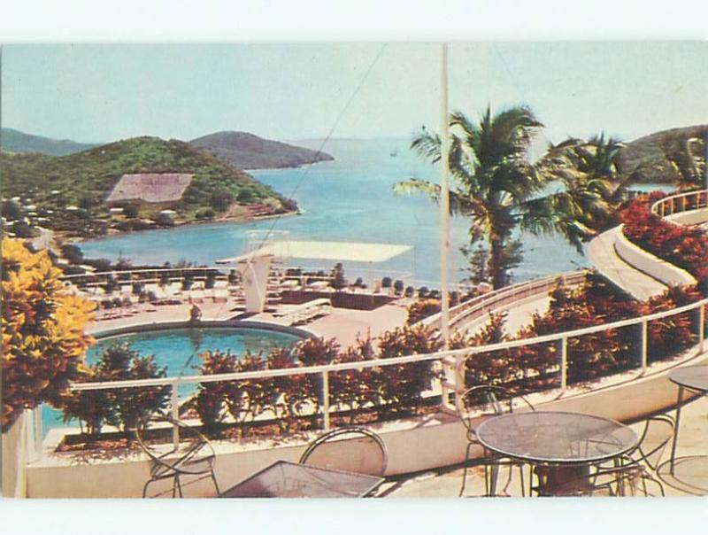 Pre-1980 HILTON HOTEL St. Thomas Us Virgin Islands USVI W5952