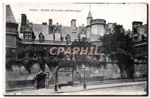 Old Postcard Paris Musee De Cluny