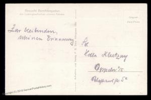 3rd Reich Germany Berghof Wachenfeld Hitlers House at Obersalzberg RPPC 88997