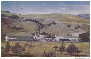 Mammoth Springs Hotel, YELLOWSTONE, Wyoming, 40-60's