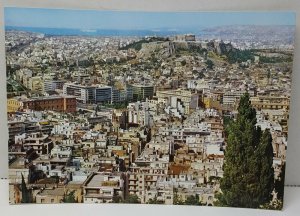 A view to the Phalere Athens Greece Vintage Postcard