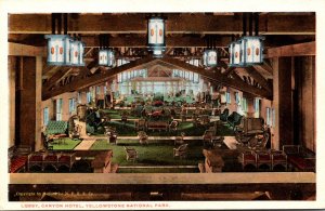 Yellowstone National Park Canyon Hotel Lobby