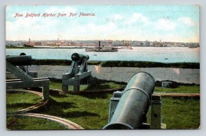 1907  Fort Phoenix  New Bedford  Massachusetts  Postcard