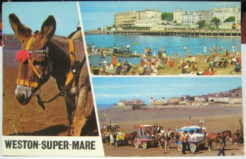 England Weston-super-Mare Marine Lake etc - posted 1974